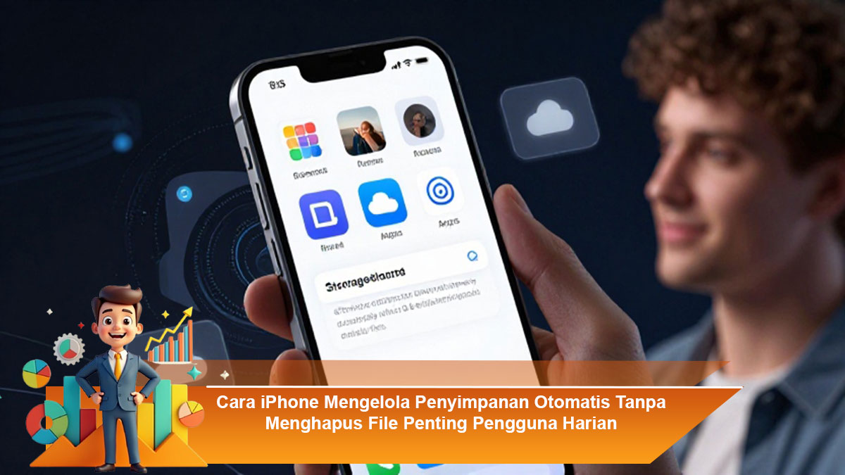 Cara-iPhone-Mengelola-Penyimpanan-Otomatis-Tanpa-Menghapus-File-Penting-Pengguna-Harian