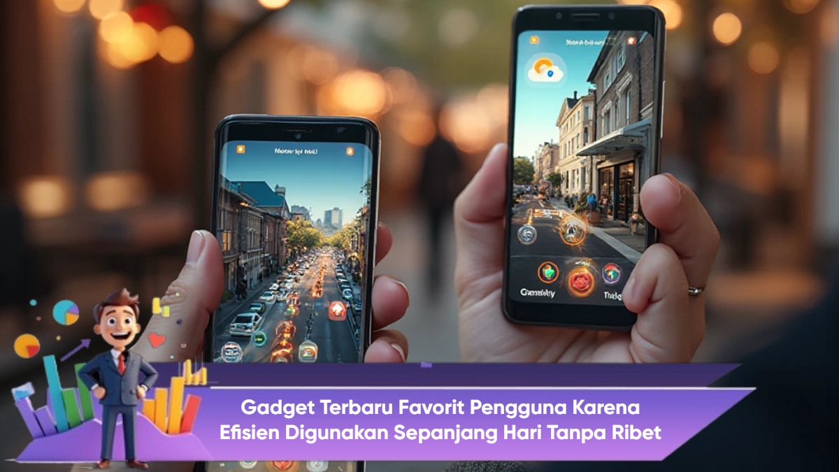 Gadget Terbaru Favorit Pengguna karena Efisien Digunakan Sepanjang Hari Tanpa Ribet
