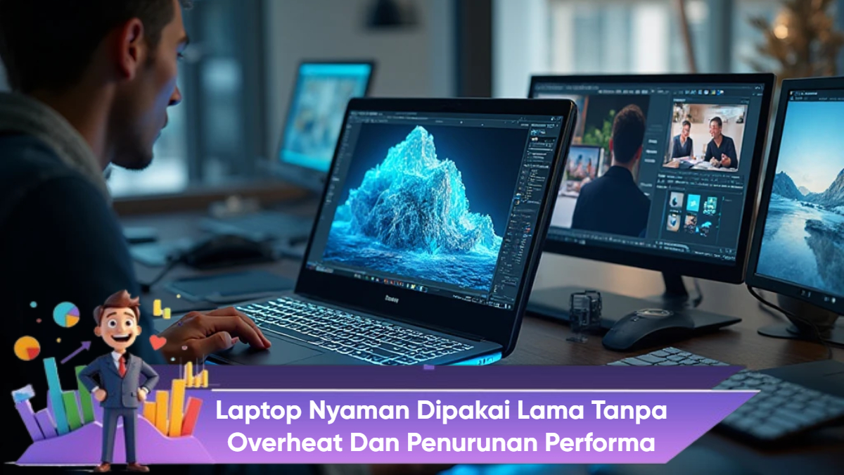 Laptop Nyaman Dipakai Lama Tanpa Overheat Dan Penurunan Performa