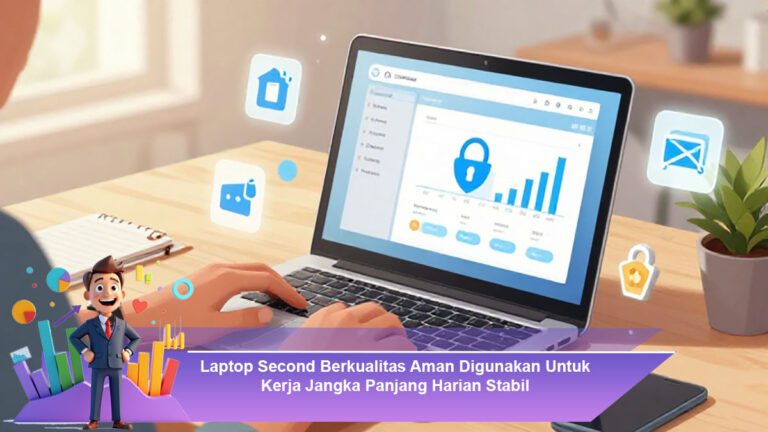 Laptop-Second-Berkualitas-Aman-Digunakan-Untuk-Kerja-Jangka-Panjang-Harian-Stabil
