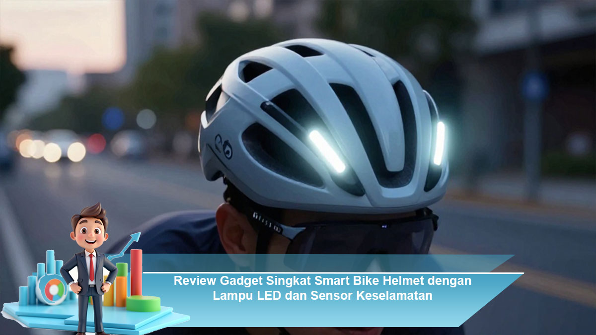 Review-Gadget-Singkat-Smart-Bike-Helmet-dengan-Lampu-LED-dan-Sensor-Keselamatan