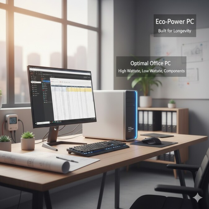 Rekomendasi PC Kantor Hemat Listrik Spesifikasi Mumpuni Untuk Penggunaan Jangka Panjang Awet